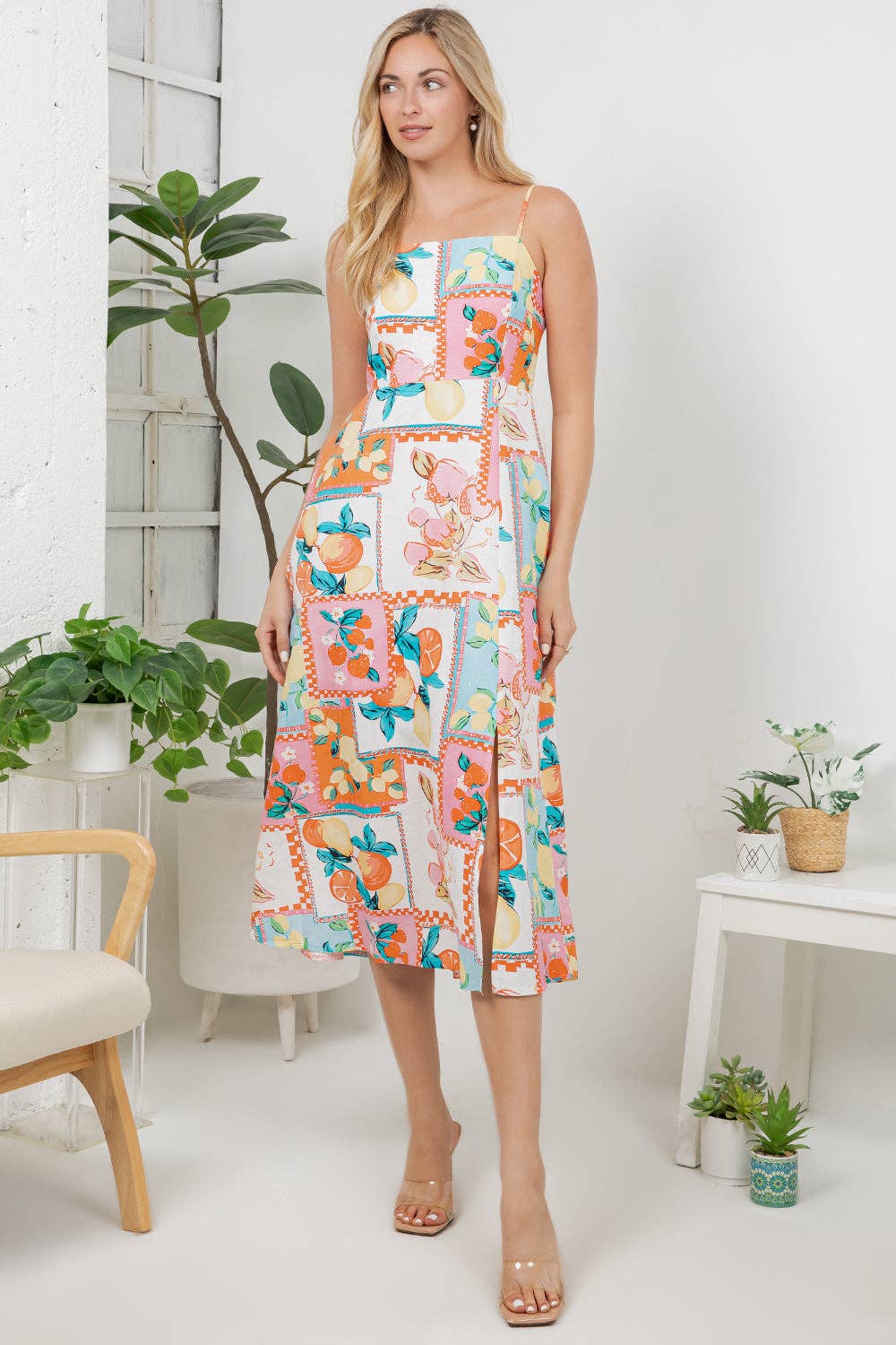 Botanical Sticker Dress