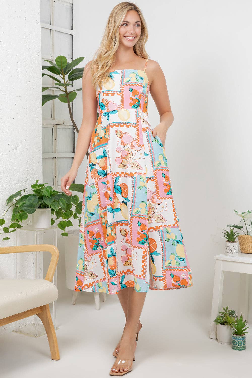 Botanical Sticker Dress